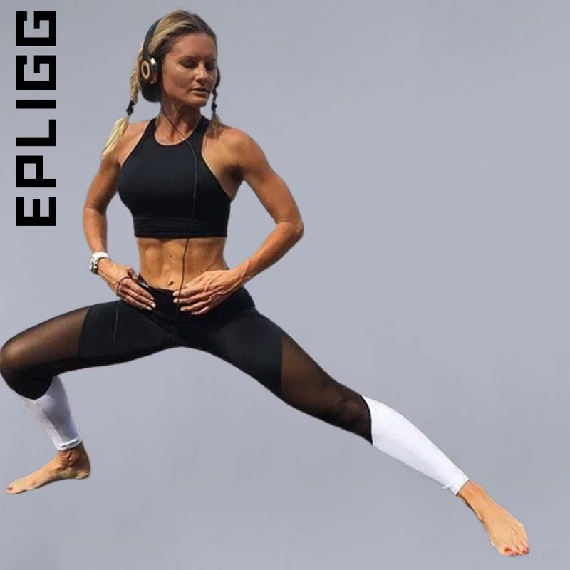 

Epligg New Seamless Women Push Up Legging Women Scrunch Splicing Color Leggings Women's Tights Clothing Yoga Pants Women Female
