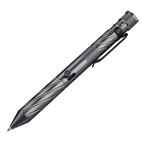

Экшн-ручка SMOOTHERPRO Bolt светодиодный светодиодным фонариком, упаковочная коробка, Открыватель конверта, зажим из нержавеющей стали для конверта, для конвертера, для конвертера, жильщика, творчества