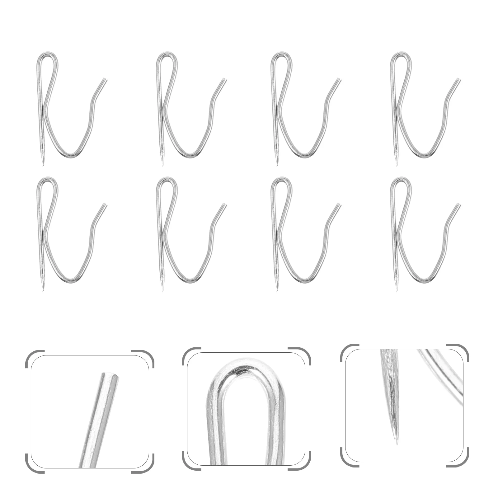 

Curtain Hooks Hookmetal Shower Rings Track Tape Shapedrod Ring S Curtains Bronze Bath Rods Prong Deep Gliders Door Window