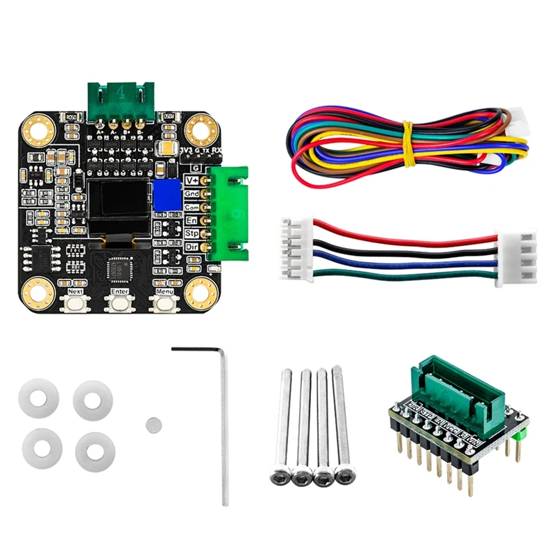 

MKS Servo42c PCBA 32Bit ARM NEMA17 Closed Loop Stepper Motor Driver Cnc 3D Printer Parts Prevents Losing Steps