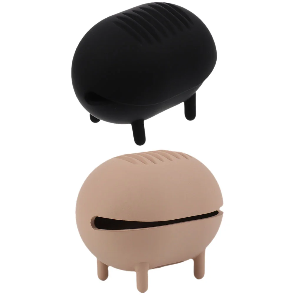 

2pcs Silicone Puff Box Makeup Sponge Container Portable Foundation Sponge Holder