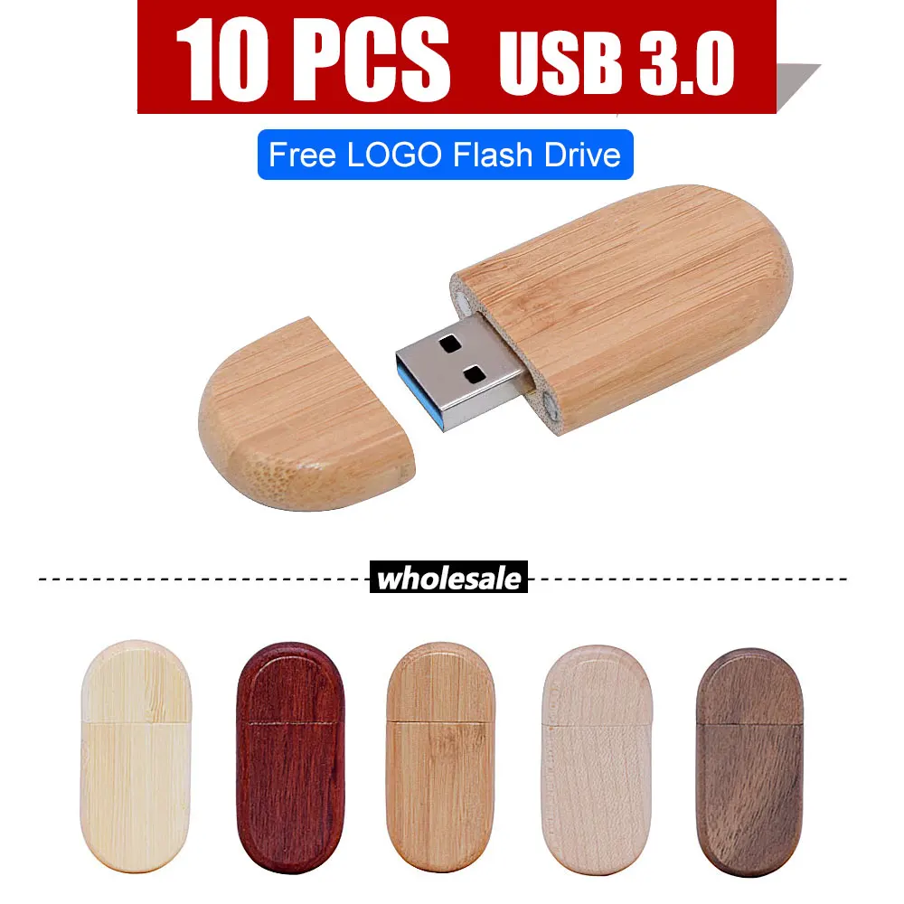 

USB флеш-накопитель деревянный, 128 ГБ, 4 ГБ, 8 ГБ, 16 ГБ, 32 ГБ, 64 ГБ, 10 шт.