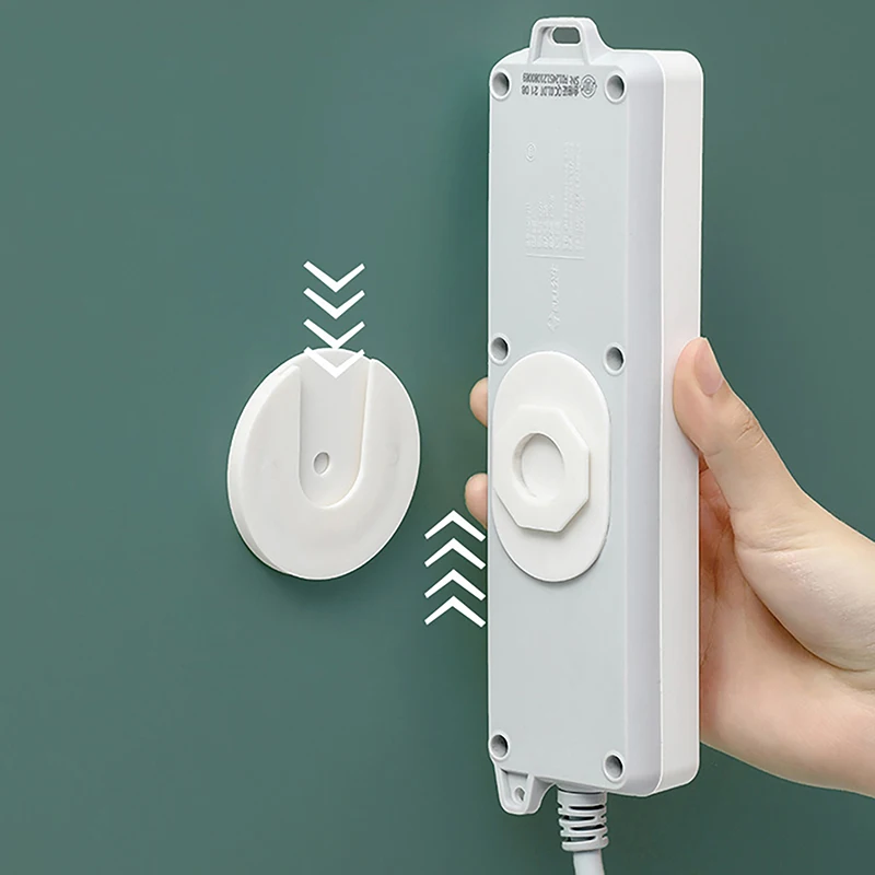 Самоклеящийся Настенный Органайзер Для Фиксатора Розетки Держатель Удлинителя