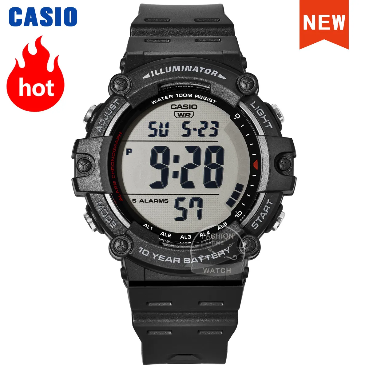 Casio AE-1500WH цифровые мужские часы