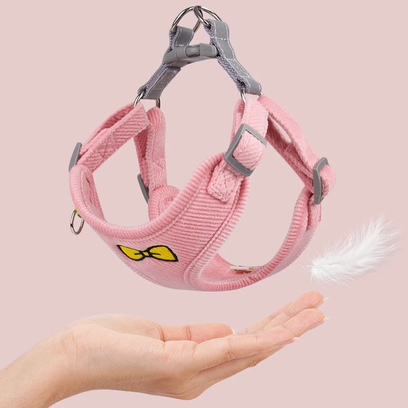 Комплект поводков для собак регулируемый жилет маленьких и кошек прогулок на