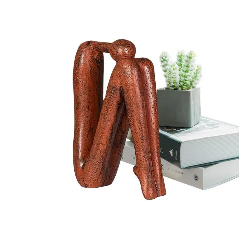 

Abstract Sculptures Home Decor Desk Resin Figures Sculpture Modern Art Ornaments For Home Living Room Table Desk Decor