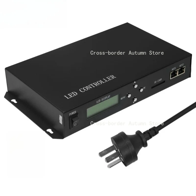 Фото Контроллер светодиодных пикселей H801RC H802RA Artnet Ethernet-SPI для WS2811 W2812B WS2815, программируемый контроллер освещения №1