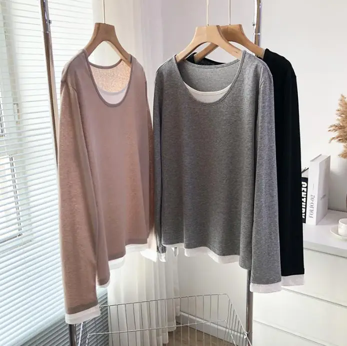

Long sleeved T-shirt women's casual top