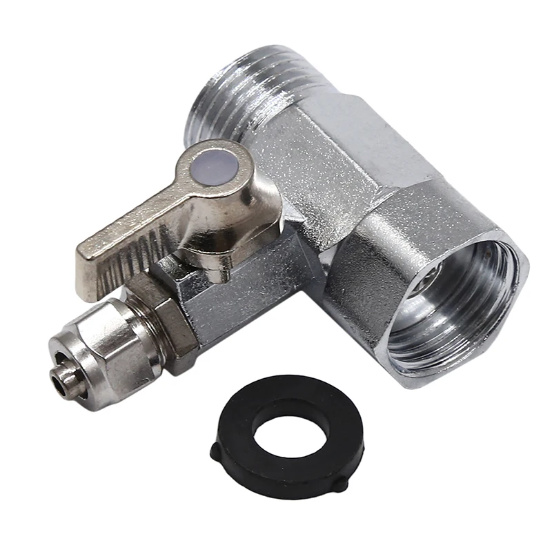 

3 Way Diverter Hose Faucet Connector Fitting T Shape Adapter Connector Shower Arm Toilet Water Purifier Accessories