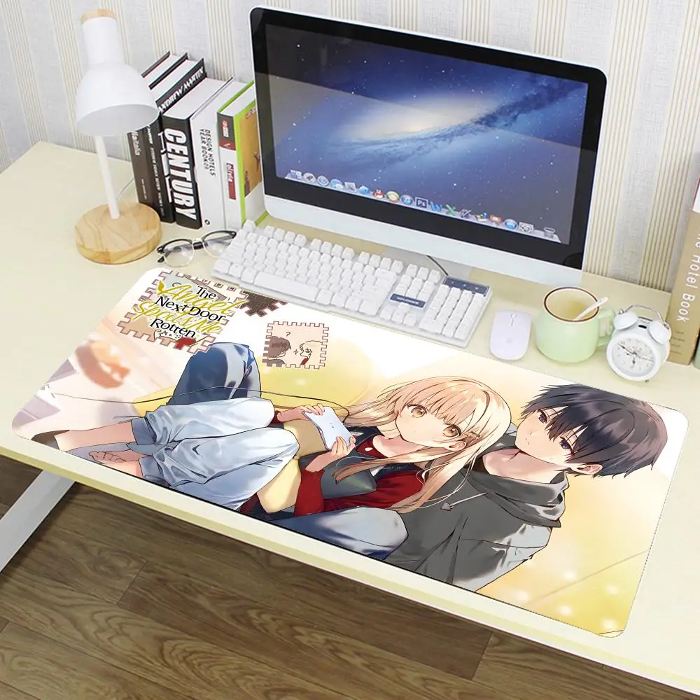 Коврик для компьютерной мыши Angel Mahiru Shina красивая клавиатура с цветным рисунком