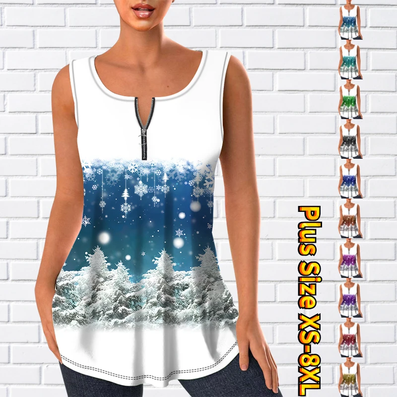 

Женская футболка без рукавов, Свободный Топ на молнии с V-образным вырезом и открытыми плечами, лето 2023