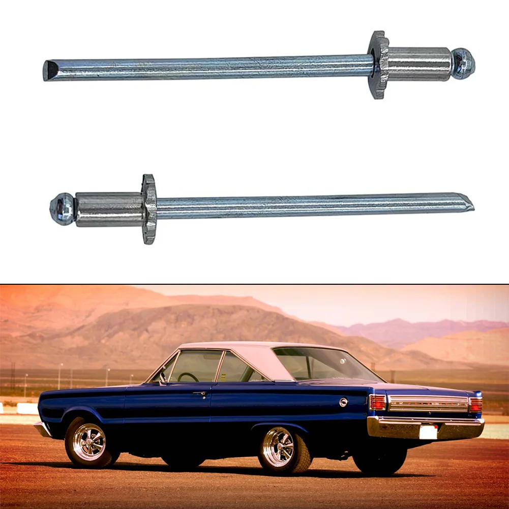 

Car Rivets Stainless Steel Rivets Door Tag Rivets For Chrysler For Dodge Stainless Steel Rivets 2PCS/set Black Rivets