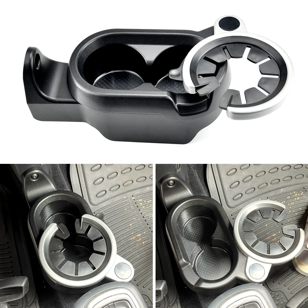

Car Center Console Water Cup Beverage Bottle Holder Coin Tray A4518100370 For Mercedes-Benz Smart Fortwo 451 Car Styling
