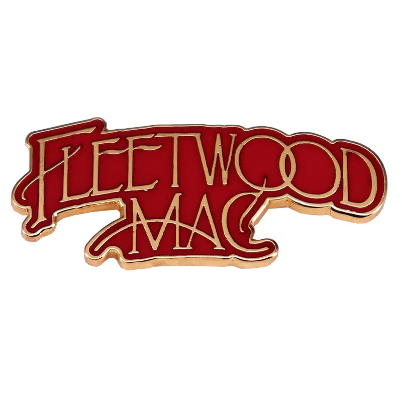 Эмалированные булавки с логотипом британской американской рок-группы броши для