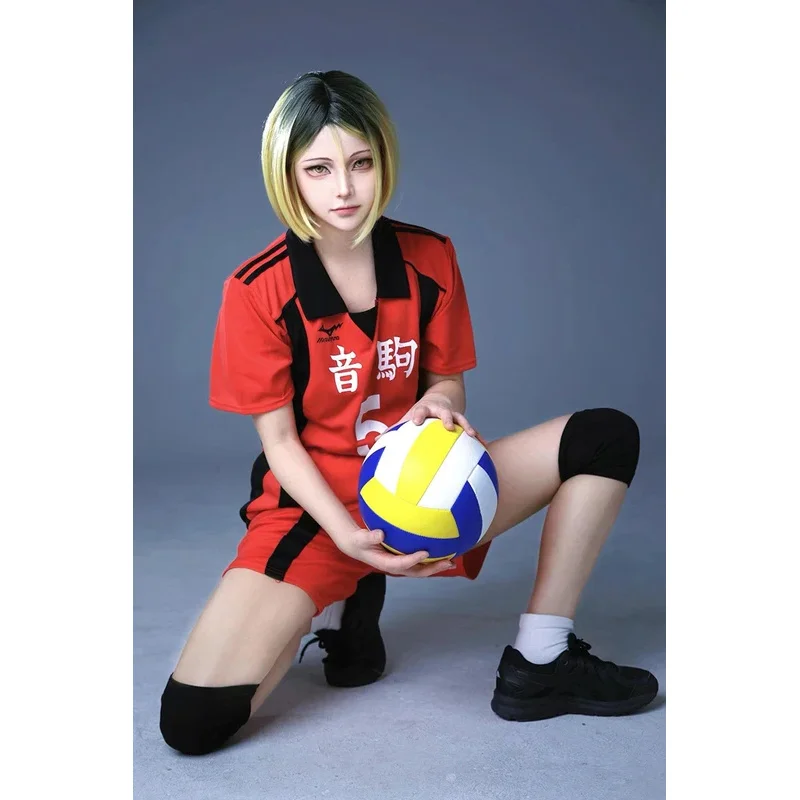 Фото ❤ Новый костюм для косплея 2026: Аниме Haikyuu!! — Спортивная форма волейбольного клуба старшей школы Некома, майки, униформа Кенмы Козуме ★ Подарок на Хэллоуин №1