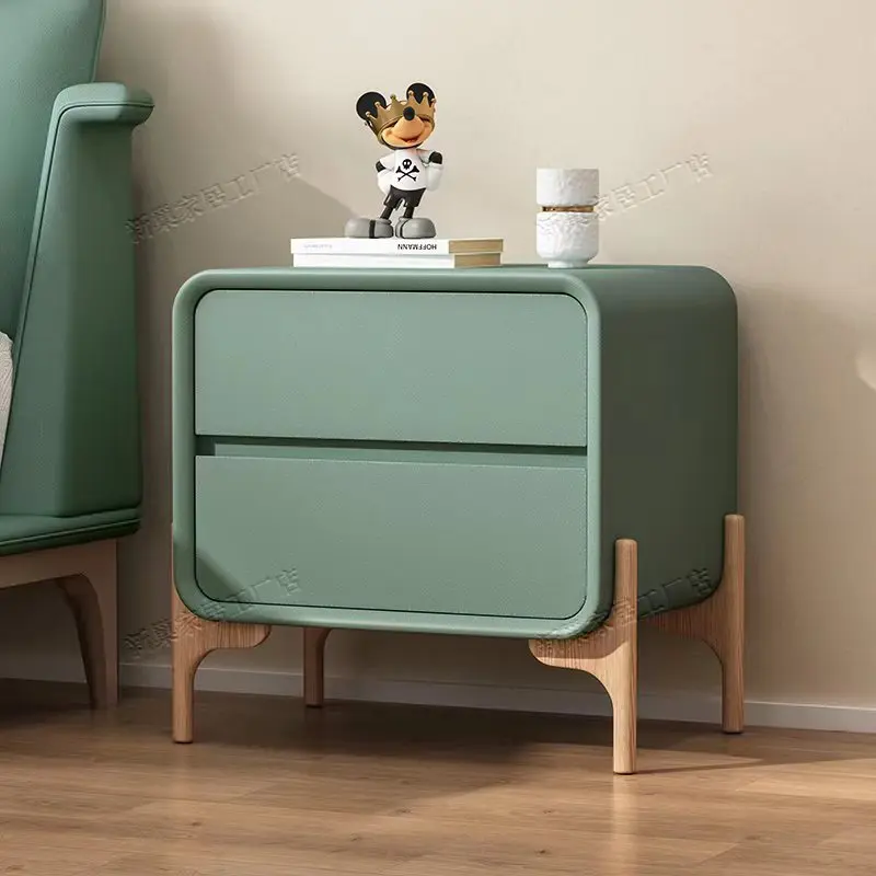 

Wood Bedside Tables Nightstands Cabinet Nordic Luxury House Nightstands Modern Narrow Cabecero Cama Italian Furniture LQQ35XP