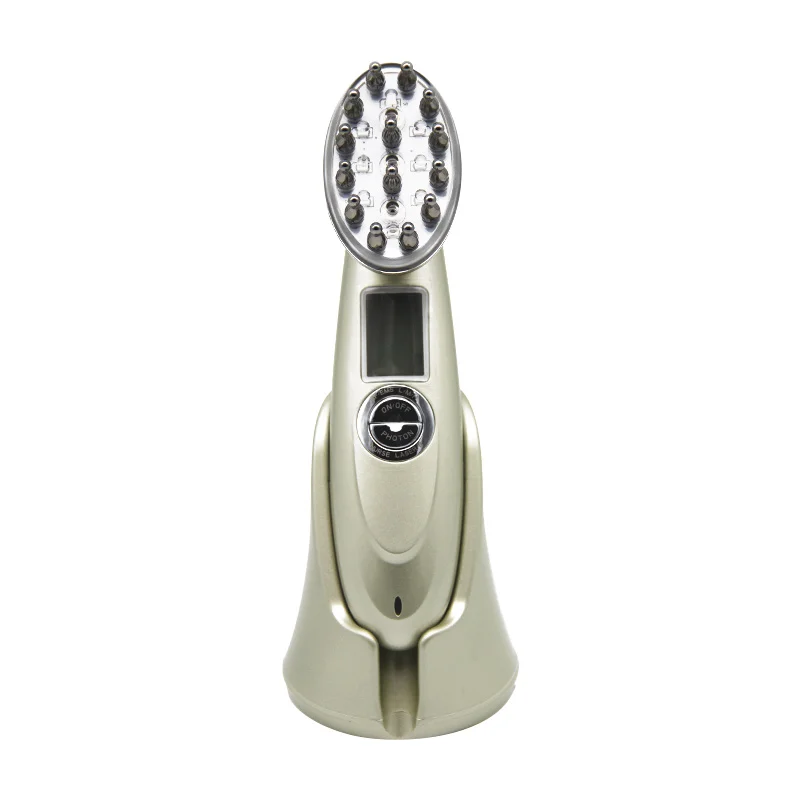 

LeSen EMS Micro current hair comb home vibratory scalp massage comb handheld RF home red light electric comb