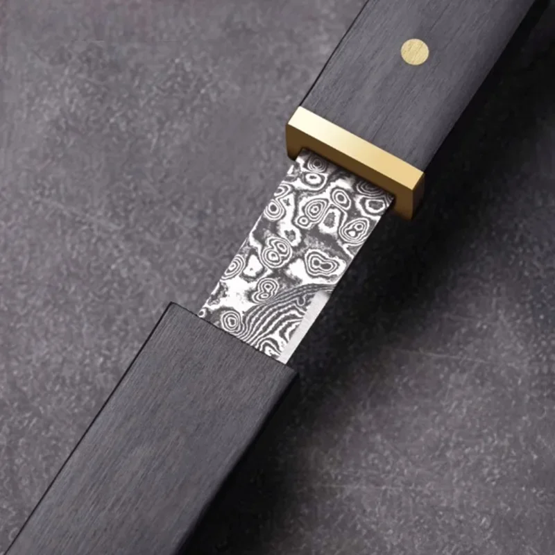 CMGF Дамасский Узор Фруктовый Нож Высококачественный Портативный Кухонный