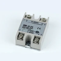 ssr 40da 40a solid state relay module 3 32v dc input 24 380vac output