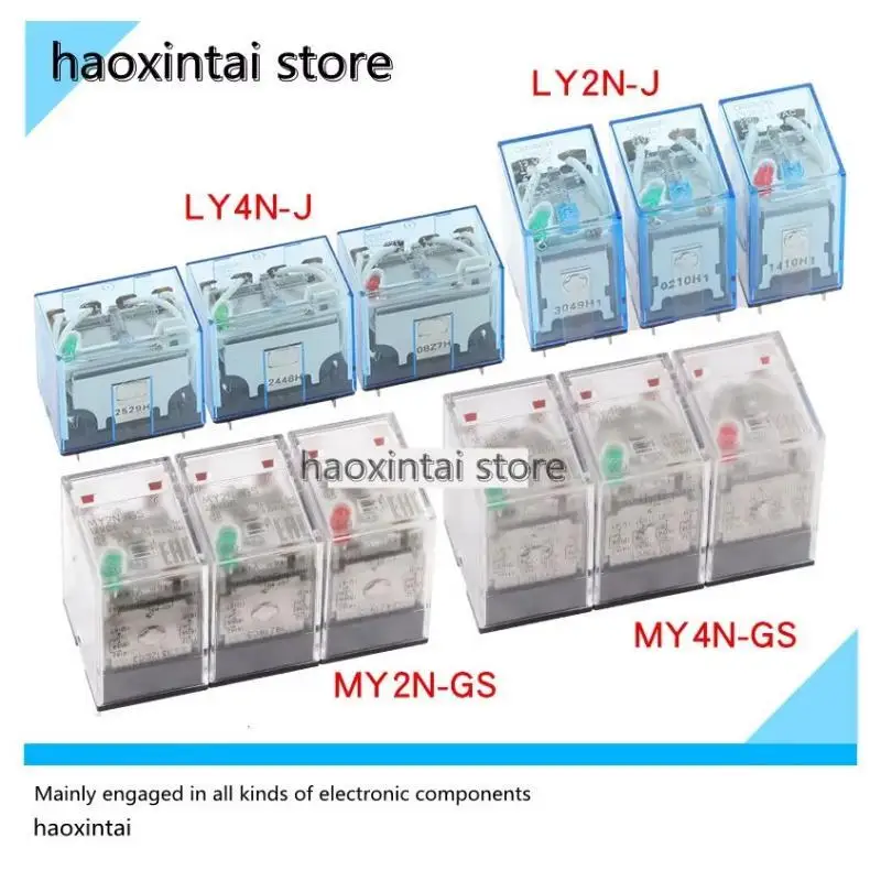 Реле постоянного тока MY4N-GS