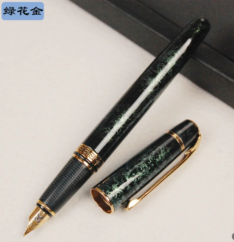 

Pen Zheng posture calligraphy fine pen business metal fountain pen D-6095