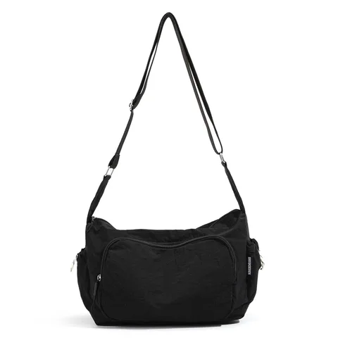 Сумка через плечо в корейском стиле, легкая сумка с несколькими карманами, большая вместительная женская сумка для хранения, повседневная и универсальная сумка-хобо