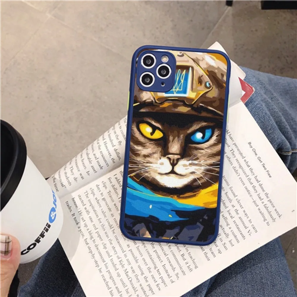 Чехол для телефона U-Ukraine с флагом F iPhone 14 11 12 13 Mini Pro Max 8 7 Plus X XR XS MAX полупрозрачный