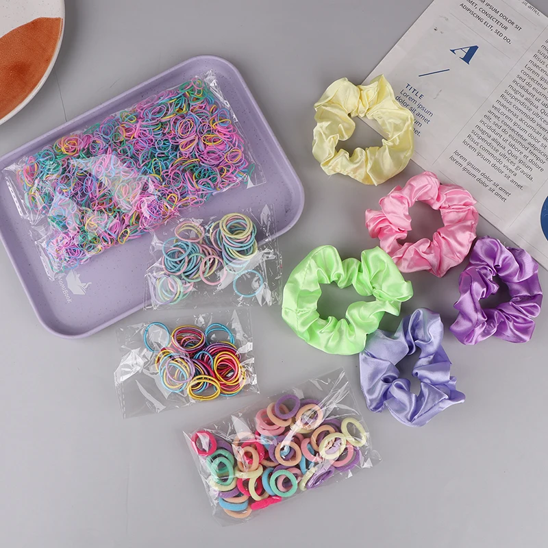 2155 шт./компл. аксессуары для волос женщин набор держателей хвоста резинки резинка