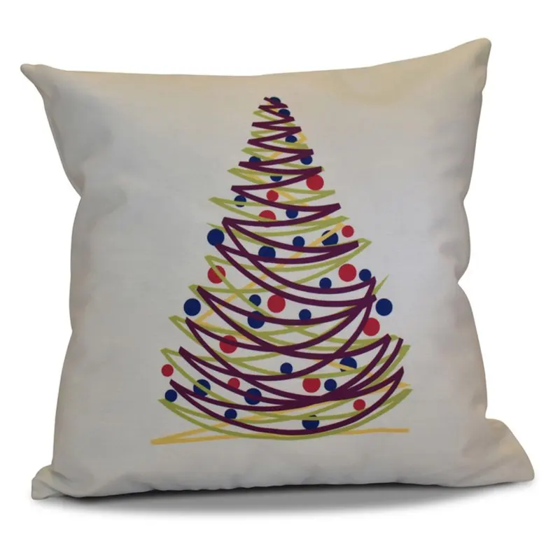 

Jump For Joy Oh Christmas Tree Print Outdoor Pillow