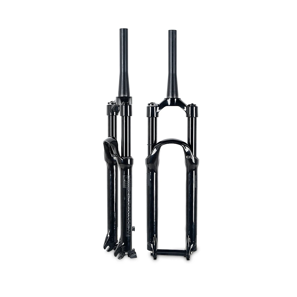 

TWITTER RS5 Straight steerer Manual-lockout Magnesium alloy Air suspension front fork for QR dirt bike 29er mountain bike fork
