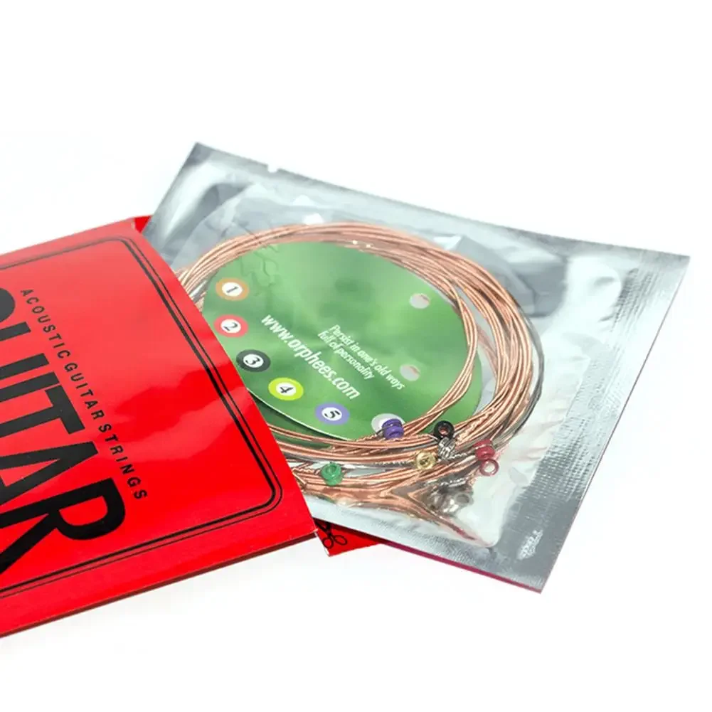 Orphee TX620-P Струны из средней углеродистой стали для акустической гитары с