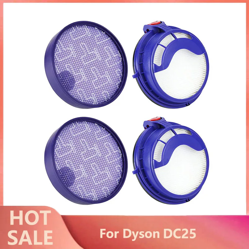 Моющийся Hepa-фильтр для пылесоса Dyson DC25 запасные части моторизованный пост-фильтр