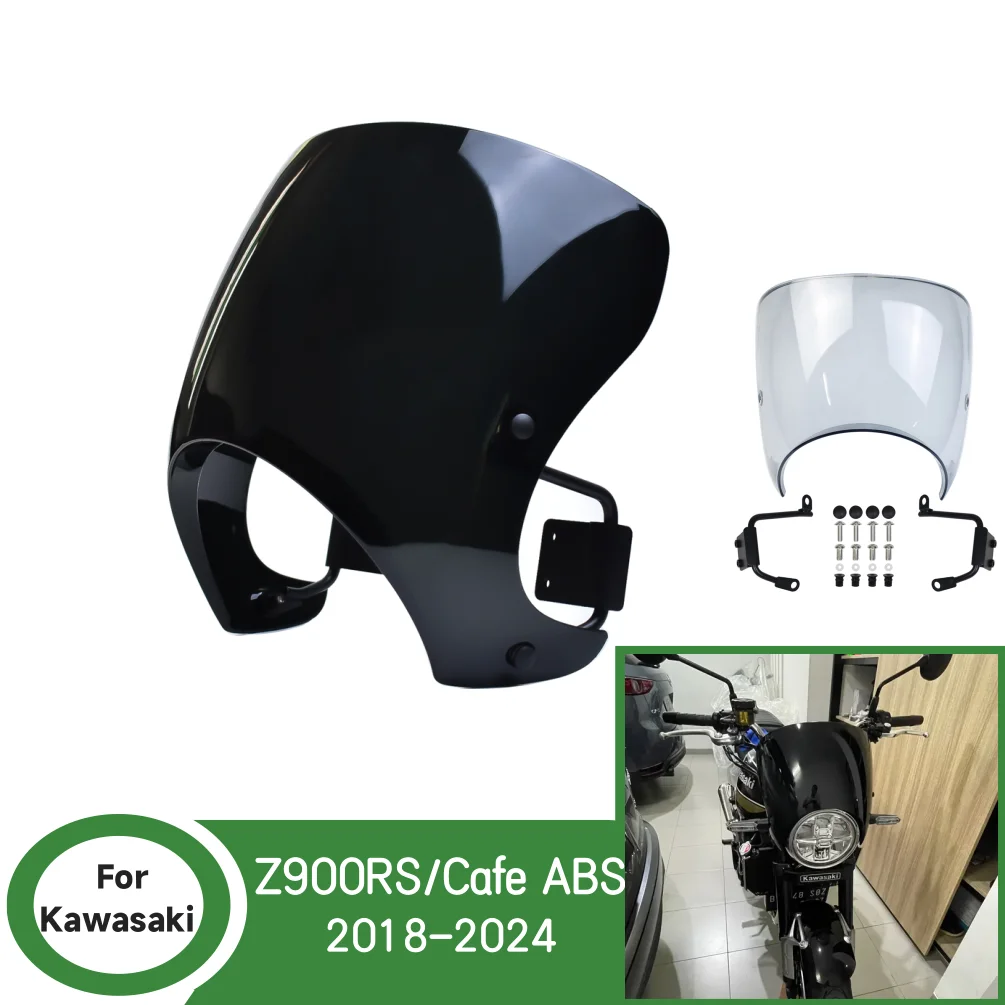 Z900RS передний ветрозащитный экран воздушные дефлекторы для Kawasaki Z900 RS Cafe ABS SE 2018-2024
