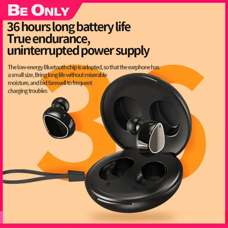 

Noise Reduction Sky-9 True Wireless Headphones Hand-free In-ear Earphone bluetooth-compatible V5.3 Touch Control Tws Headset