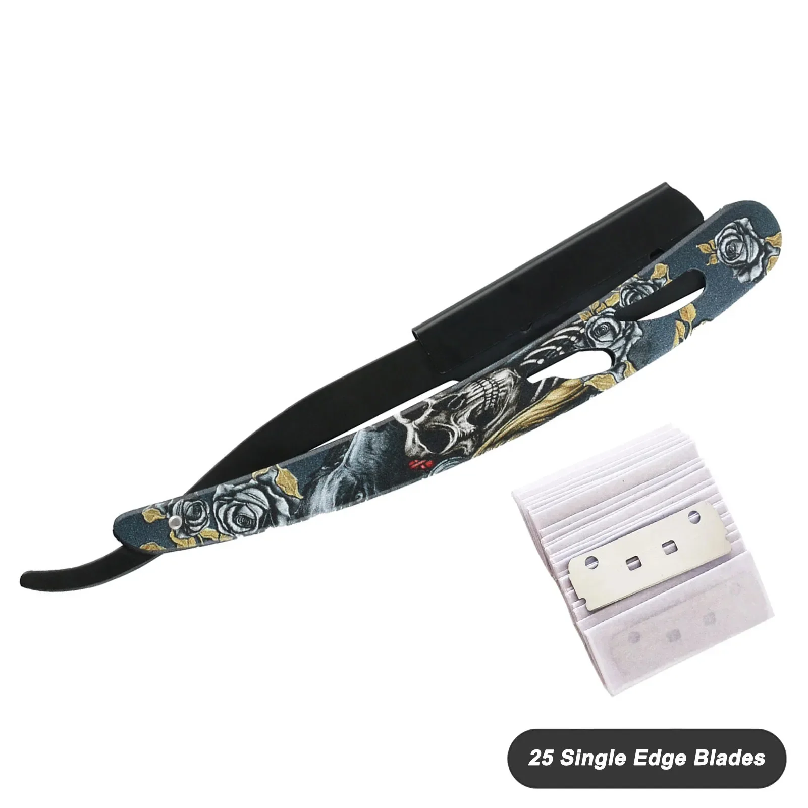 Бритвенный нож Ghost складная бритва с одним лезвием и двойным для удаления волос