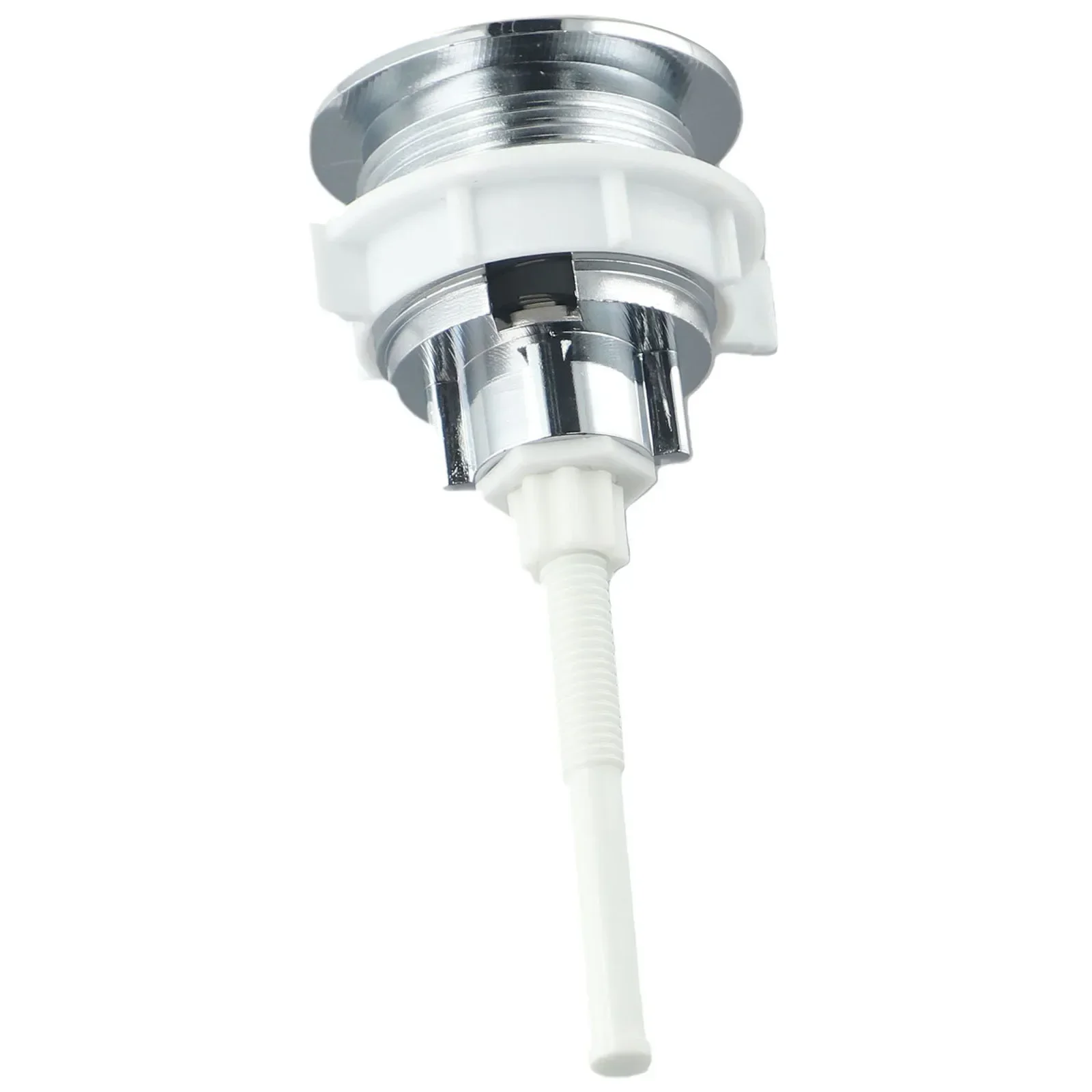 Совершенно новая кнопка для унитаза нержавеющая одна серебристая устойчивая к