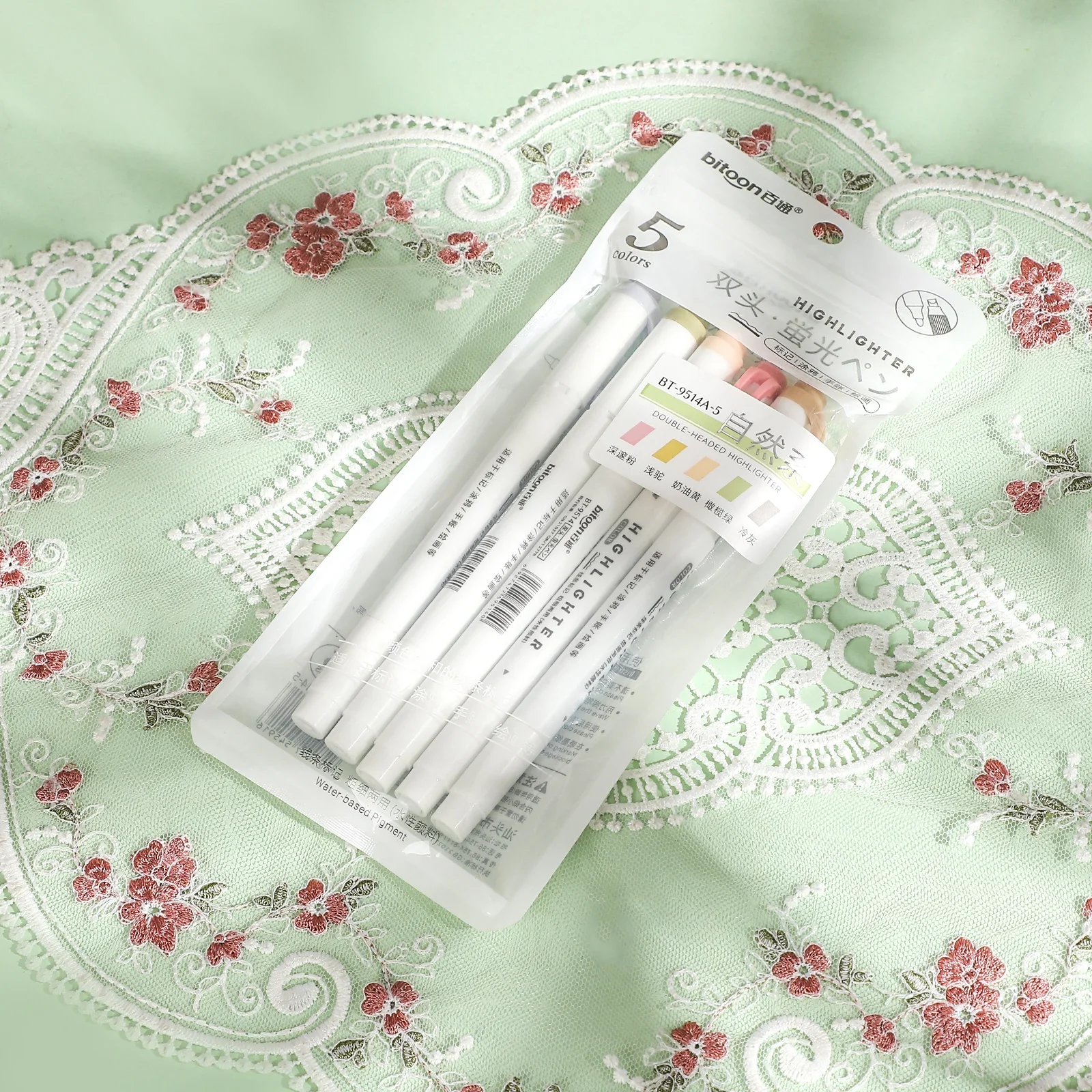 Двухсторонние маркеры Моранди JIANWU текстовыделители 04цв ease двухсторонние yoi