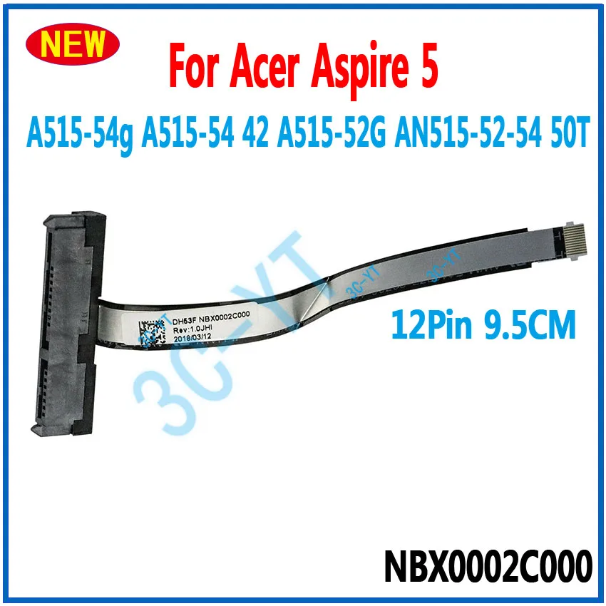 

1PCS New Laptop HDD SATA Hard Drive Flex Cable For Acer Aspire 5 A515-52G AN515-52 An515 A515-54g A515-42 54 NBX0002C000