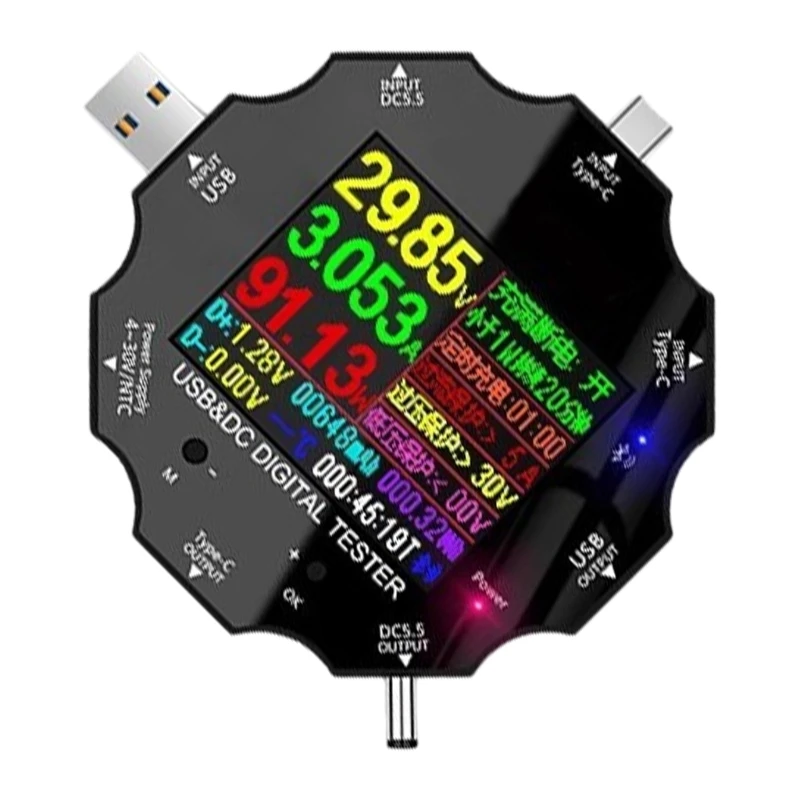 Цифровой мультиметр UD18 USB C Power Meter