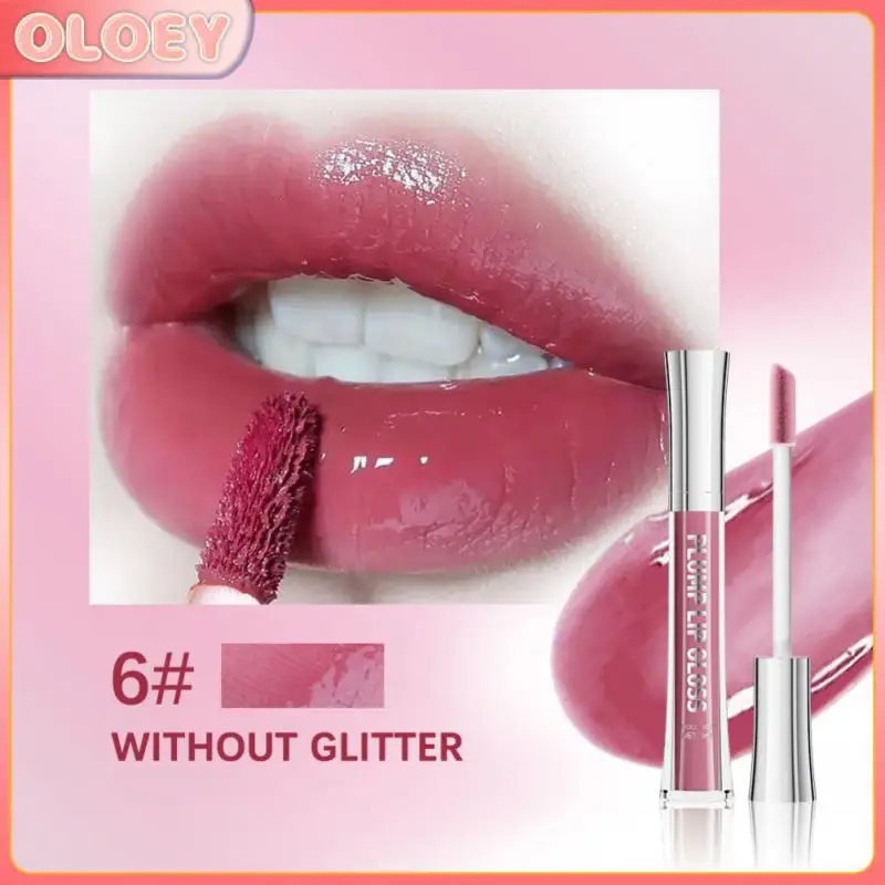 

Lip Glaze Mirror Water Lip Gloss Plumping Lipgloss Lip Plumper Waterproof Lipstick 6 Colors Liquid Lipstick Cosmetics