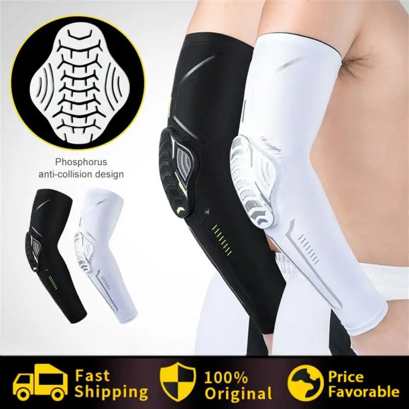 

Anti-collision Pad High Elastic Eva Protective Gear Elbow Support Thick Sports Arm Guard Wicking Elbow Pads Breathable Arm Guard