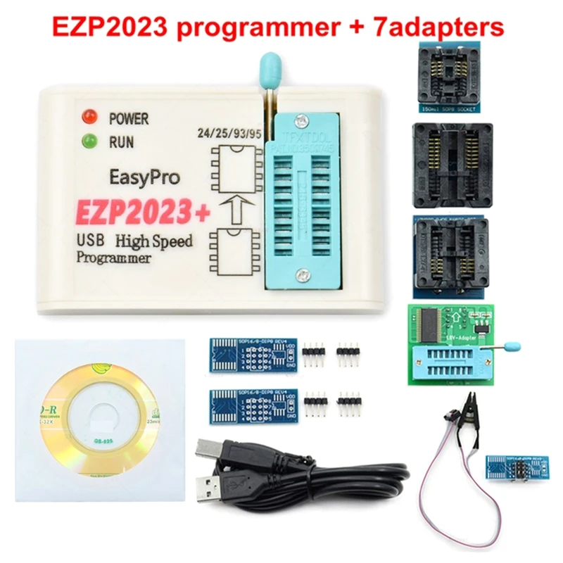 

Programmer Plastic Programmer Support 24/25/93/95 EEPROM Bios 25T80 Burning Offline Copy