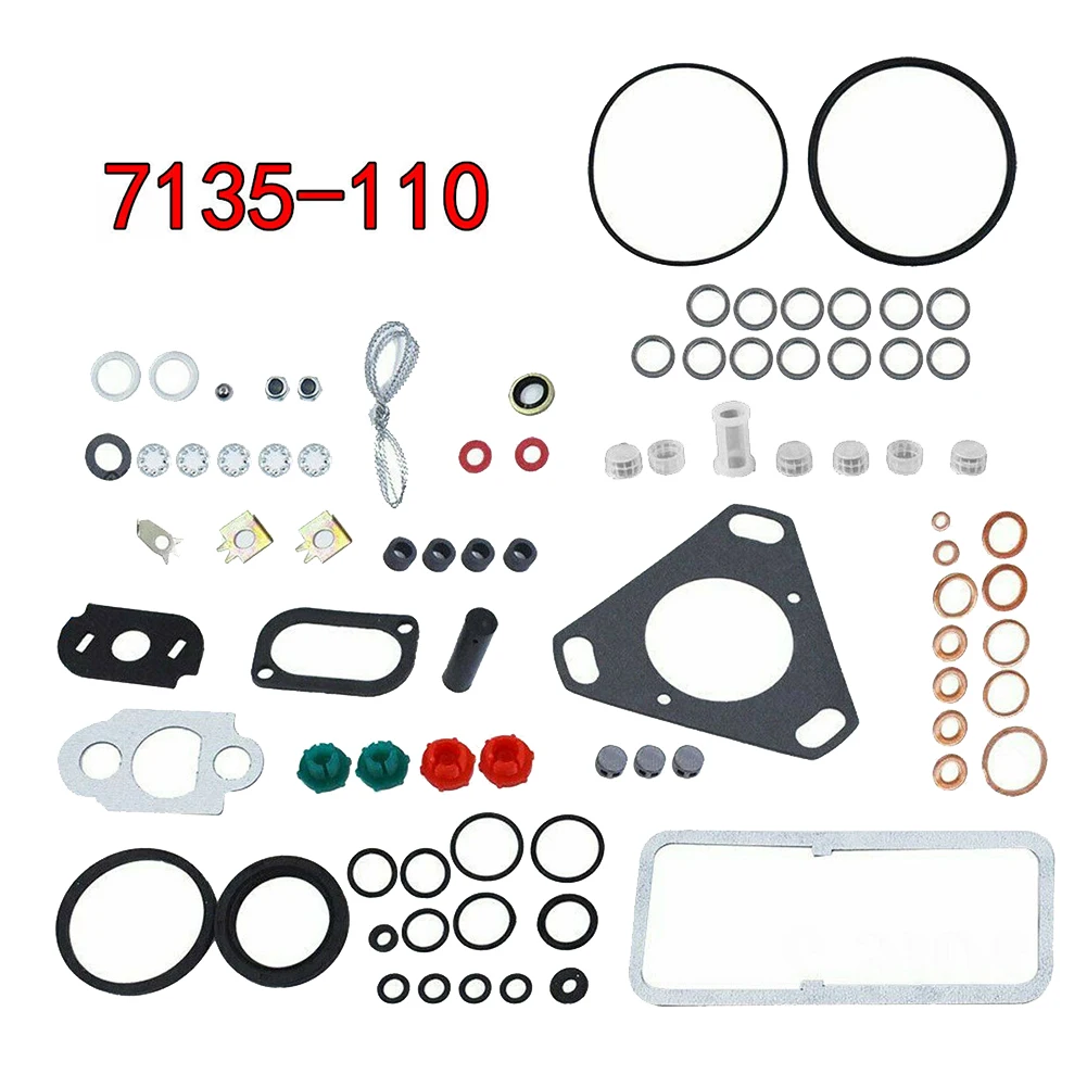 

Комплект для ремонта 7135-110 для Ford Massey Ferguson CAV DPA, уплотнительные прокладки для инжекторного насоса, профессиональные инструменты, аксессуары, 1 комплект