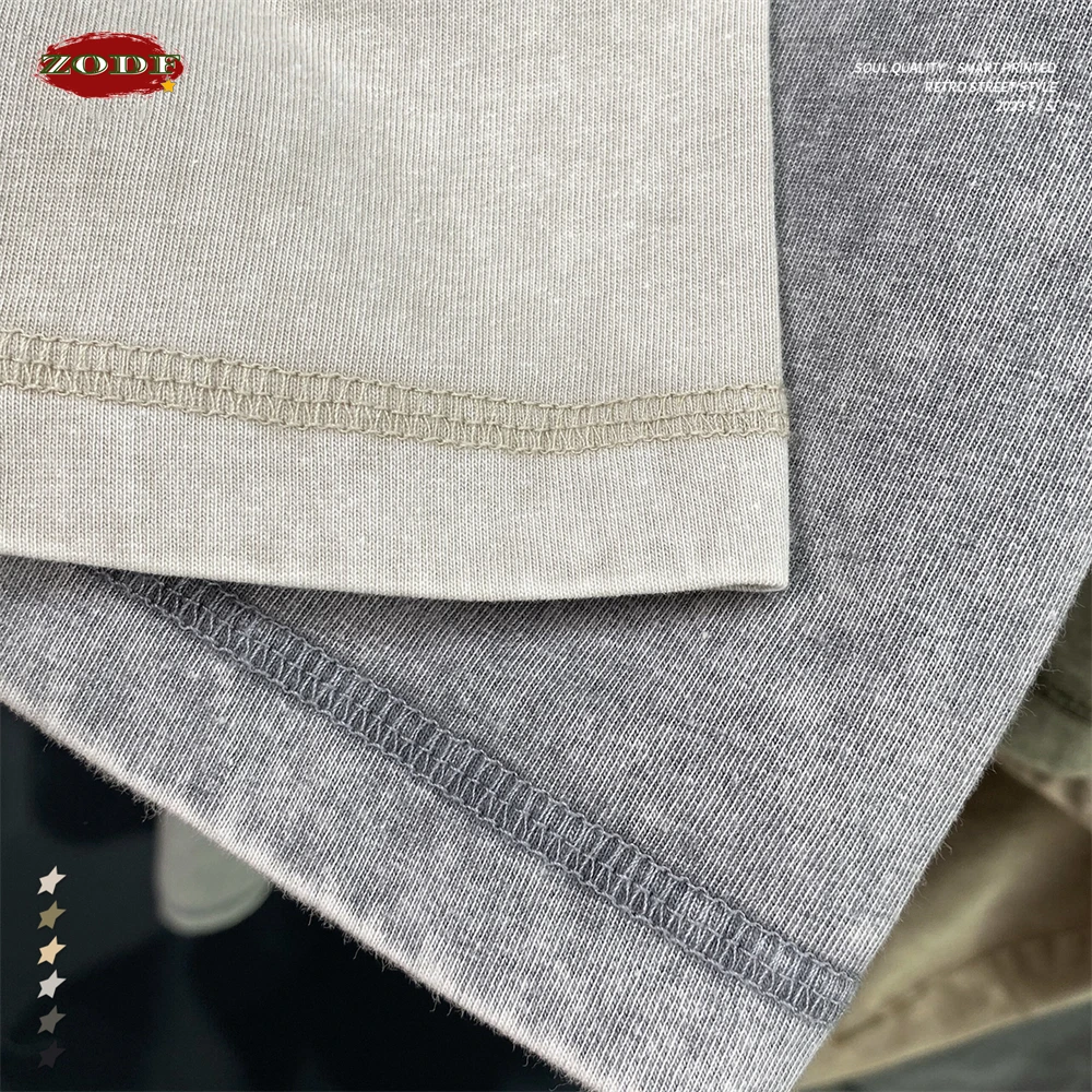 Мужские хлопковые футболки ZODF батик HY0594