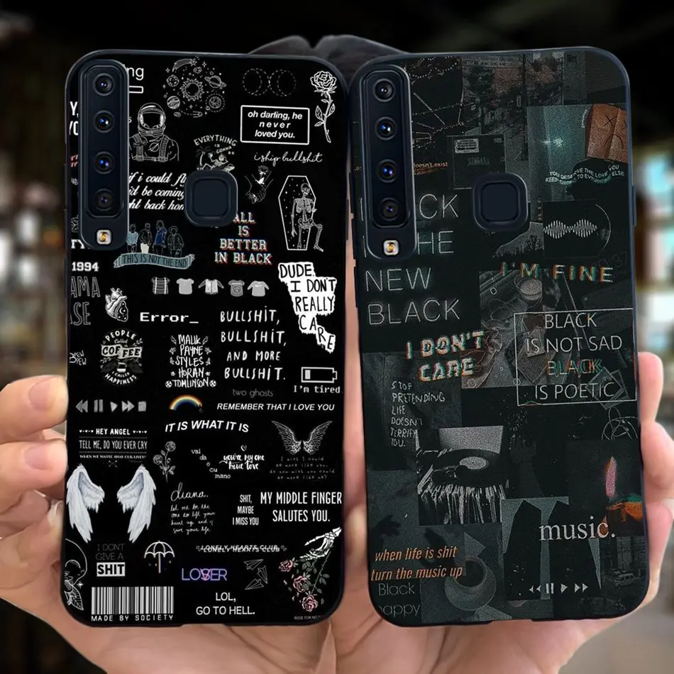 Для Samsung Galaxy A9 2018 чехол для телефона (2018) SM-A920F A9200 модный дизайн Луны Мягкие