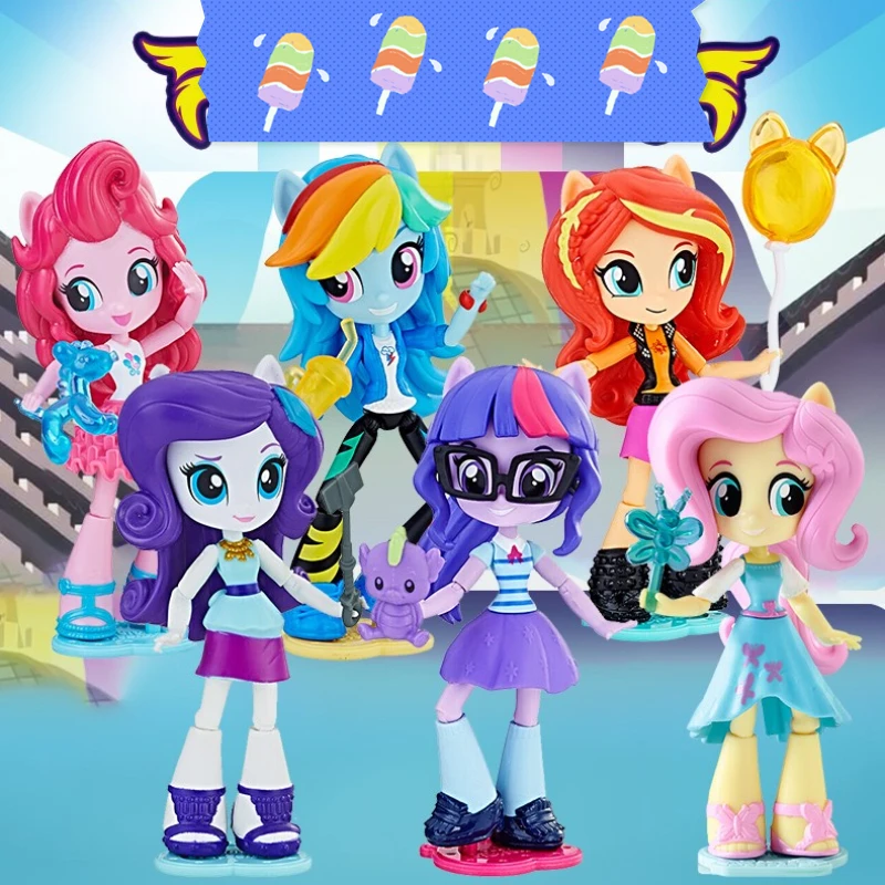 

Hasbro My Little Pony Little Pony Equestria Girls Doll TS FS Action Figures Movable Joint Dolls Room Ornaments Girl's Gifts