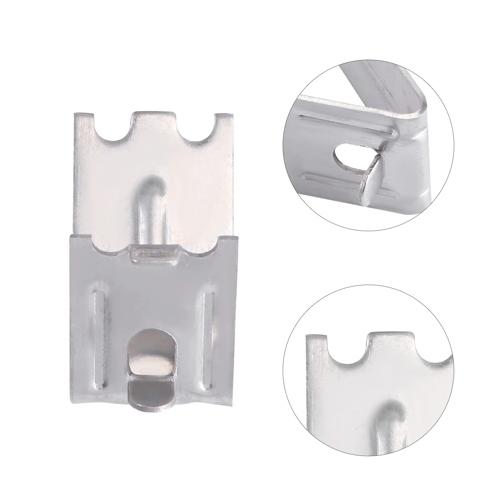 

20PCS Replacement Shelf Clips Shelf Square Clips