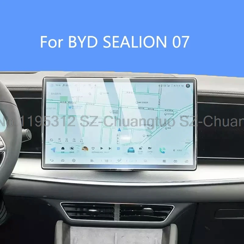 

Защитная пленка из закаленного стекла для BYD SEALION 07 SEALION 7 2024 2025 15,6 дюймов, автомобильная інформаторская развлечения, GPS-навигация, защита от царапин