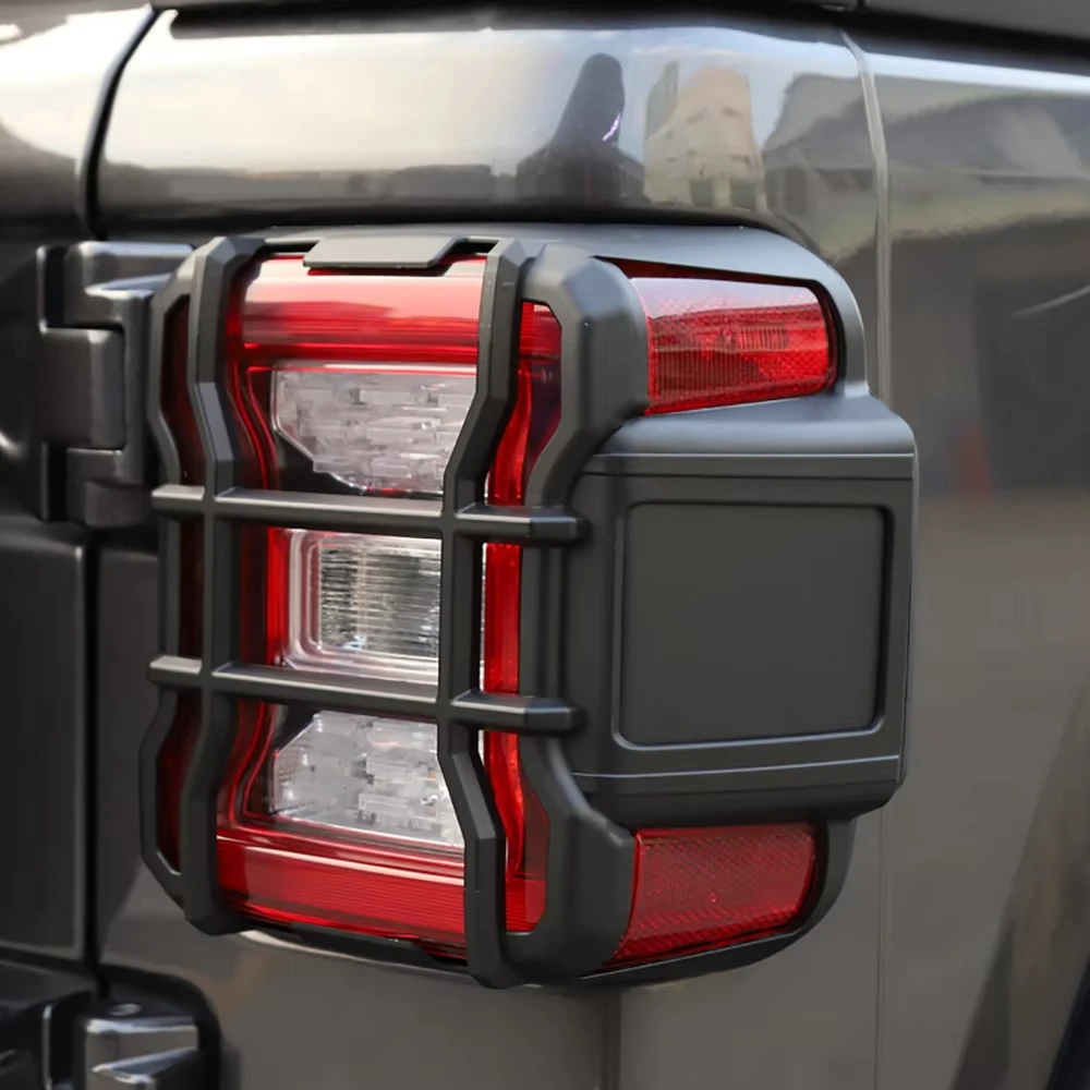 1 пара для Jeep Wrangler JL JT 2018-2022 задний фонарь рамка капот защитная оболочка из