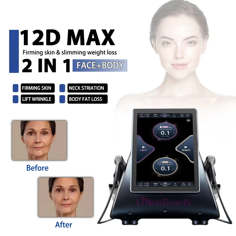 Многофункциональный hi-fu 12d MPT антивозрастной аппарат для подтяжки лица и тела